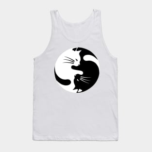 Yin Yan Cat Tank Top